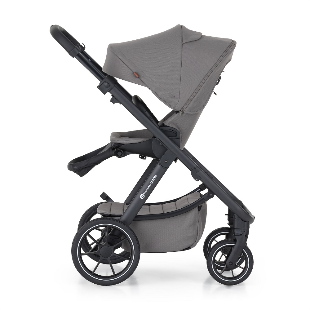 PETITE&MARS SET Kočík 4v1 ICON Dove Grey XXL RWS + CBX By CYBEX Aton B2 i-Size