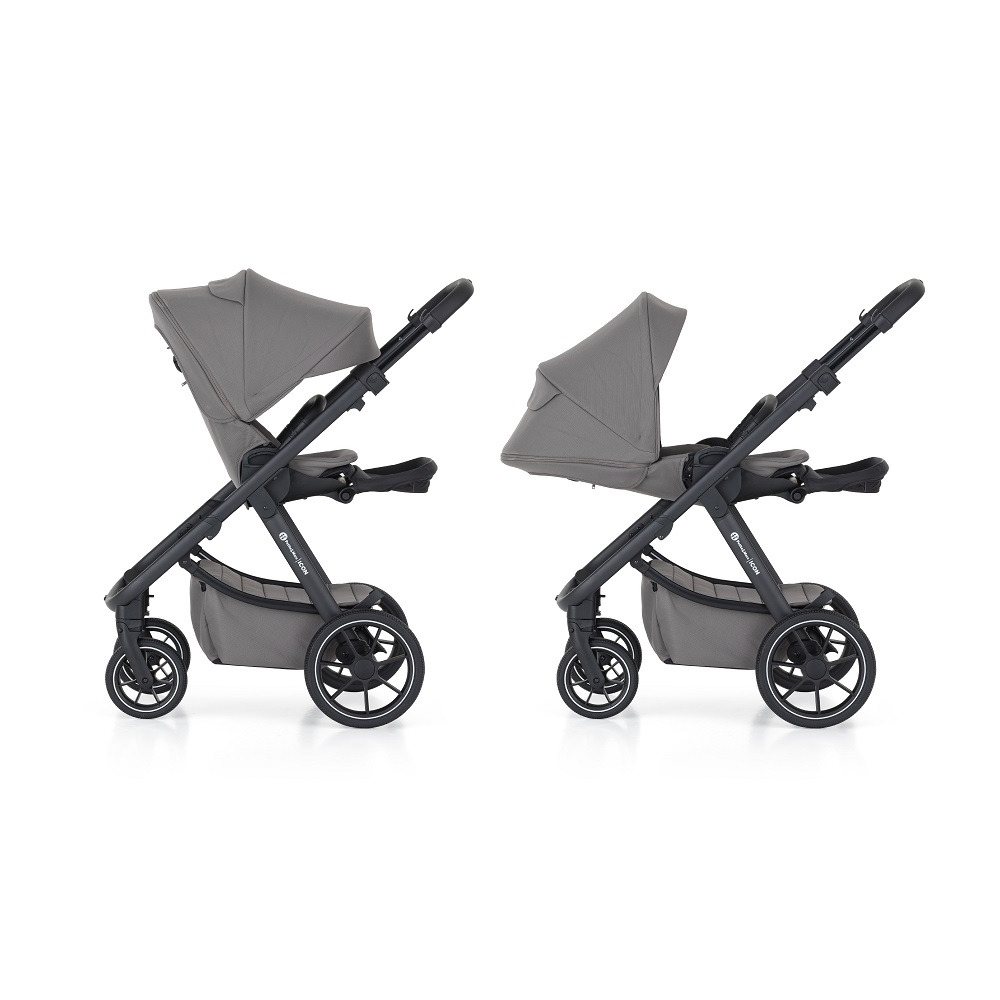 PETITE&MARS SET Kočík 4v1 ICON Dove Grey XXL RWS + CBX By CYBEX Aton B2 i-Size