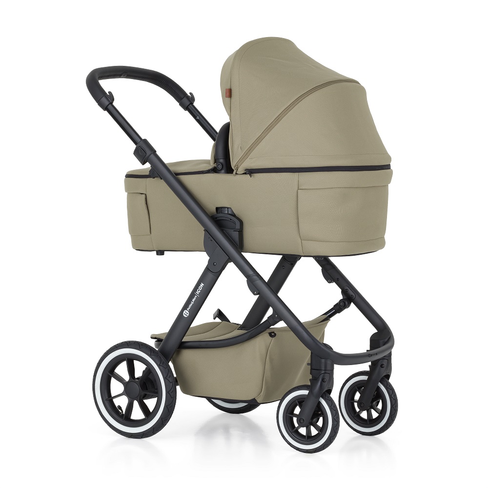 PETITE&MARS SET Kočík 4v1 ICON Mossy Green LITE AIR + CBX By CYBEX Aton B2 i-Size