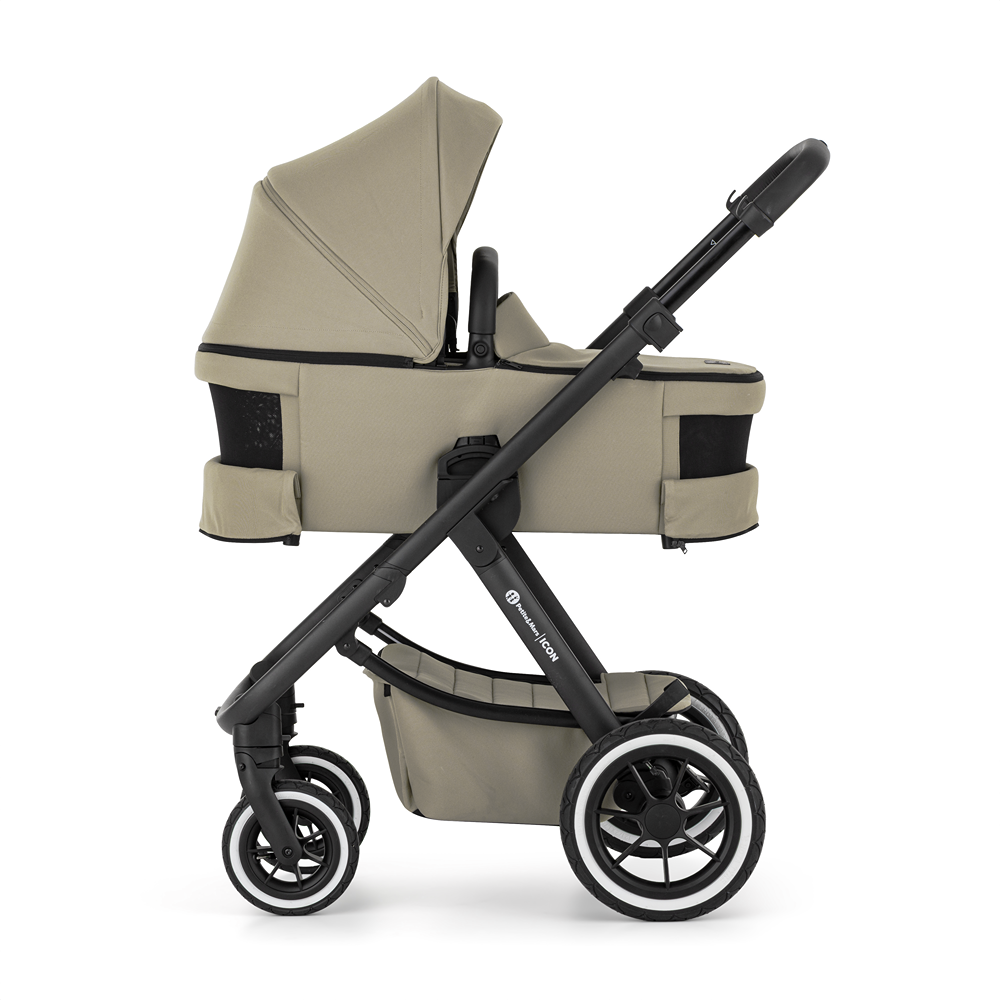 PETITE&MARS SET Kočík 4v1 ICON Mossy Green XXL AIR + CBX By CYBEX Aton B2 i-Size