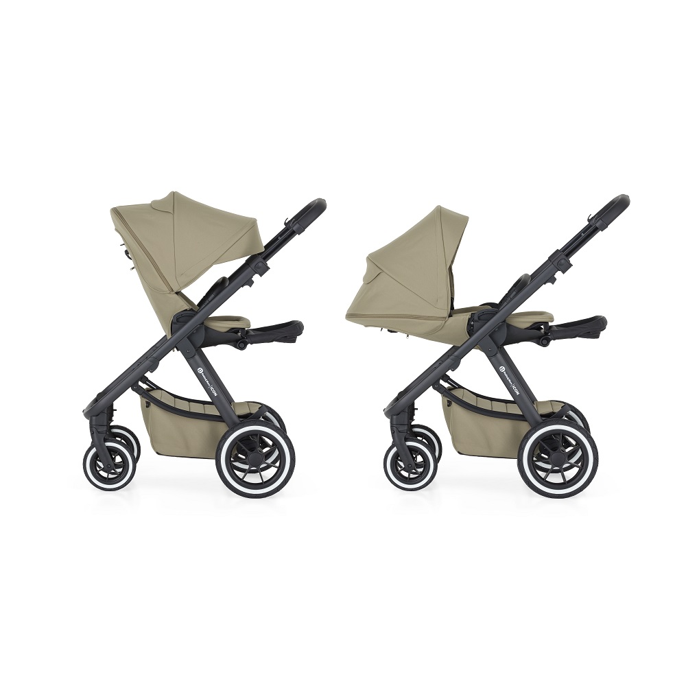 PETITE&MARS SET Kočík 4v1 ICON Mossy Green XXL AIR + CBX By CYBEX Aton B2 i-Size