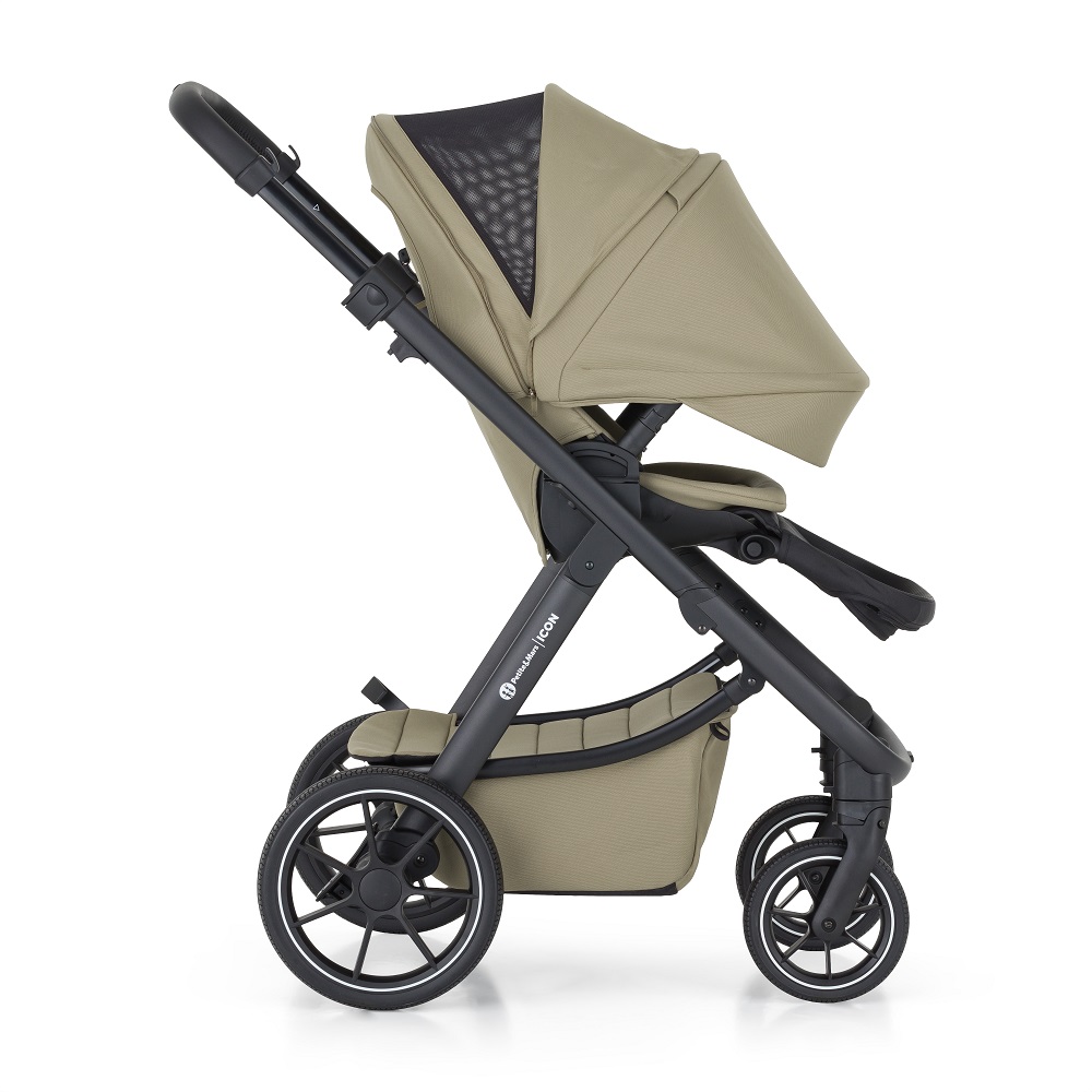 PETITE&MARS SET Kočík 4v1 ICON Mossy Green XXL RWS + CBX By CYBEX Aton B2 i-Size