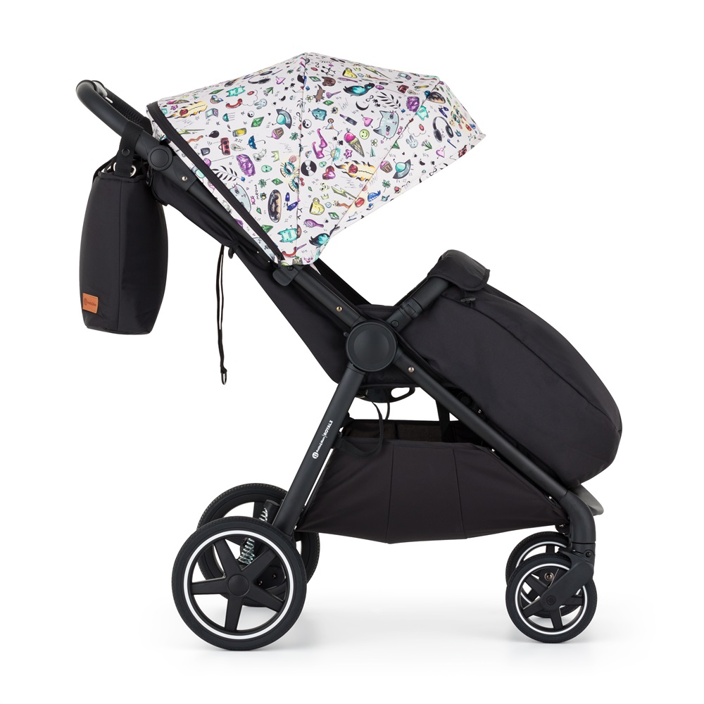 PETITE&MARS Kočárek sportovní Royal3 Black Limited100 Tattoo