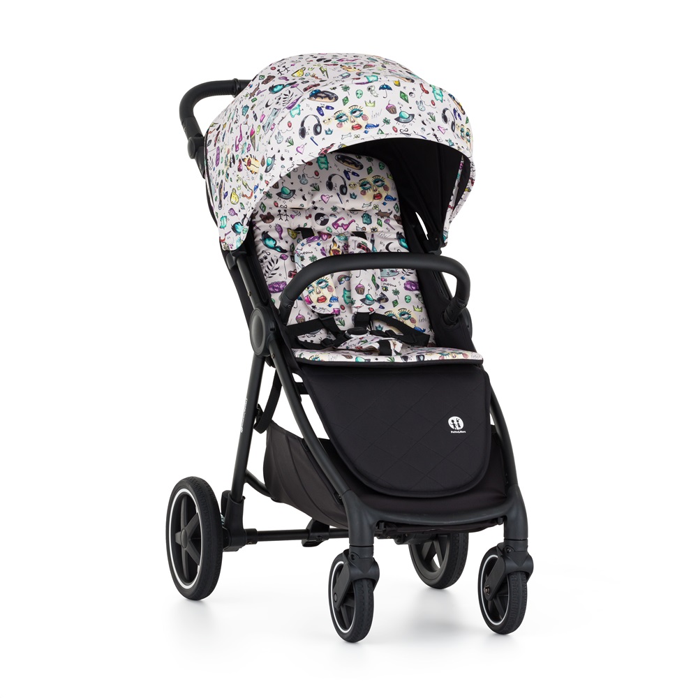 PETITE&MARS Kočárek sportovní Royal3 Black Limited100 Tattoo