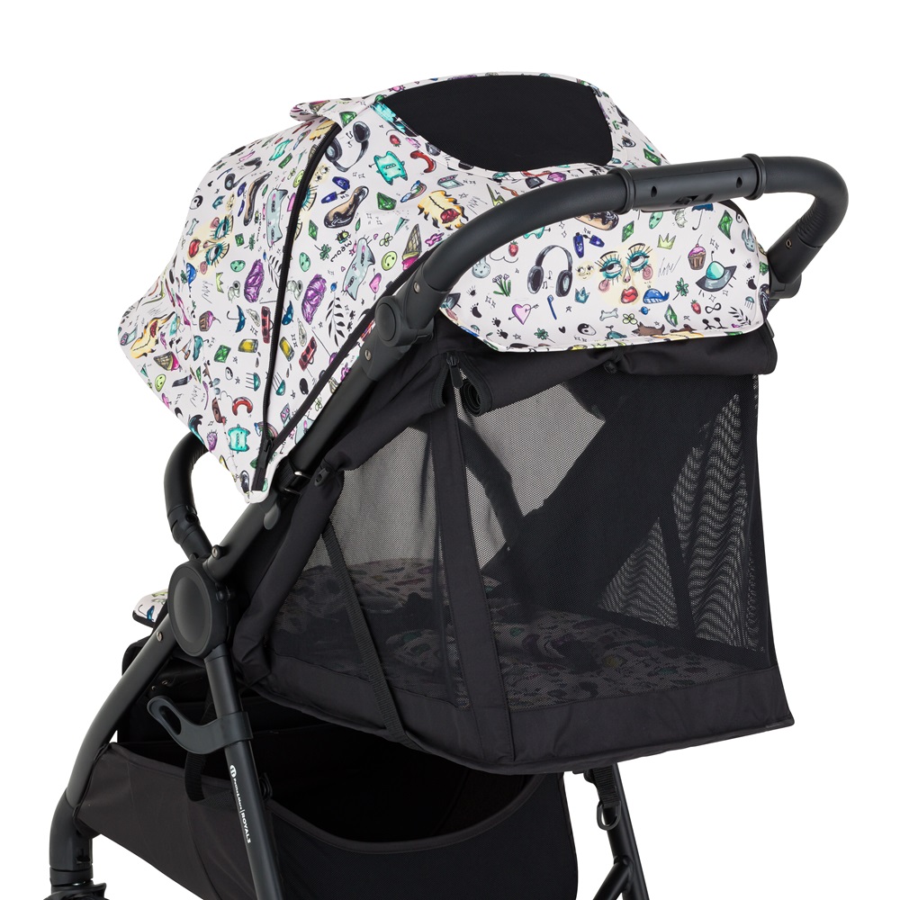 PETITE&MARS Kočárek sportovní Royal3 Black Limited100 Tattoo