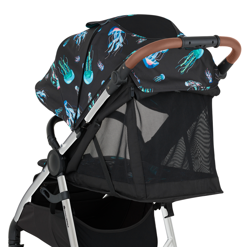 PETITE&MARS Kočárek sportovní Royal3 Silver Limited100 Jellyfish