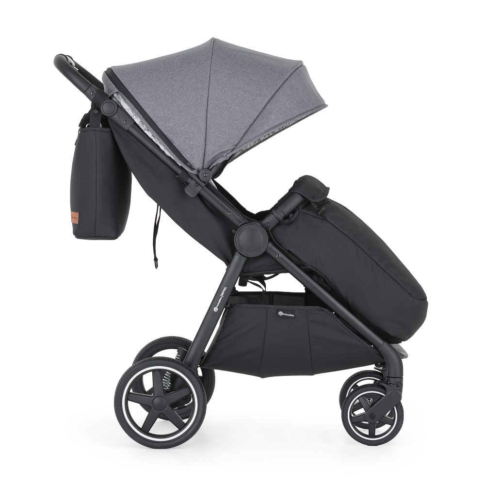 PETITE&MARS Kočík športový Royal3 Black Ultimate Grey