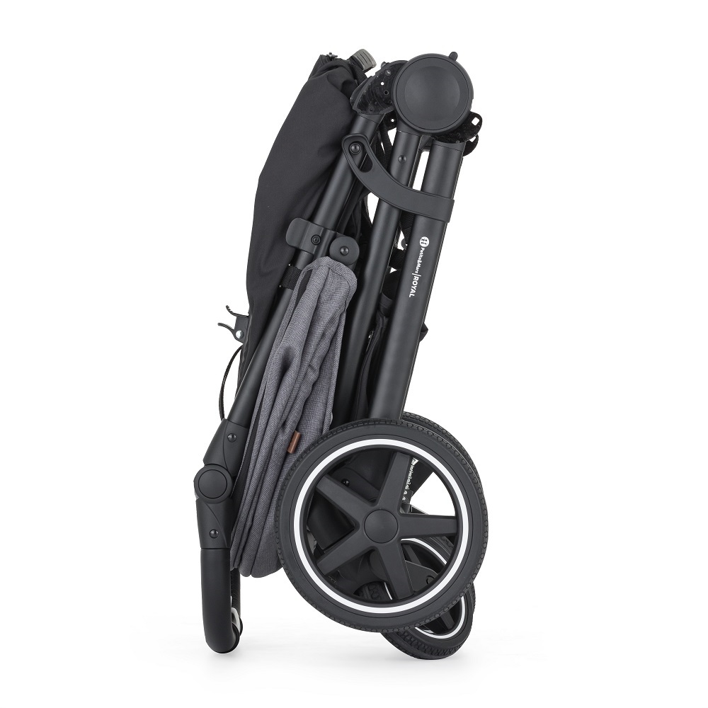 PETITE&MARS Kočík športový Royal3 Black Ultimate Grey