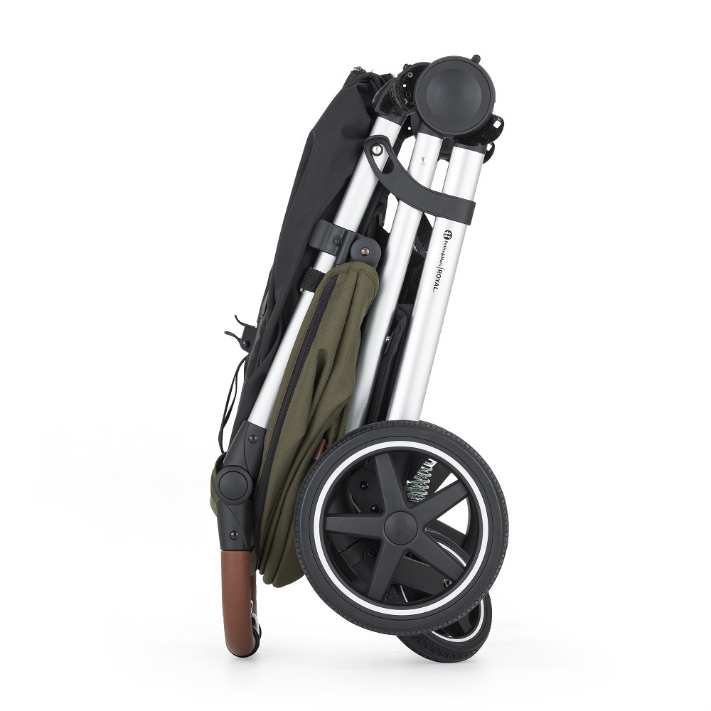 PETITE&MARS Kočárek sportovní Royal3 Silver Mature Olive