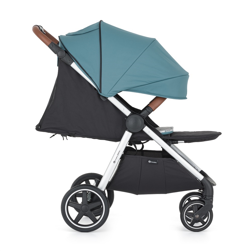 PETITE&MARS Kočárek sportovní Royal3 Silver Ocean Blue