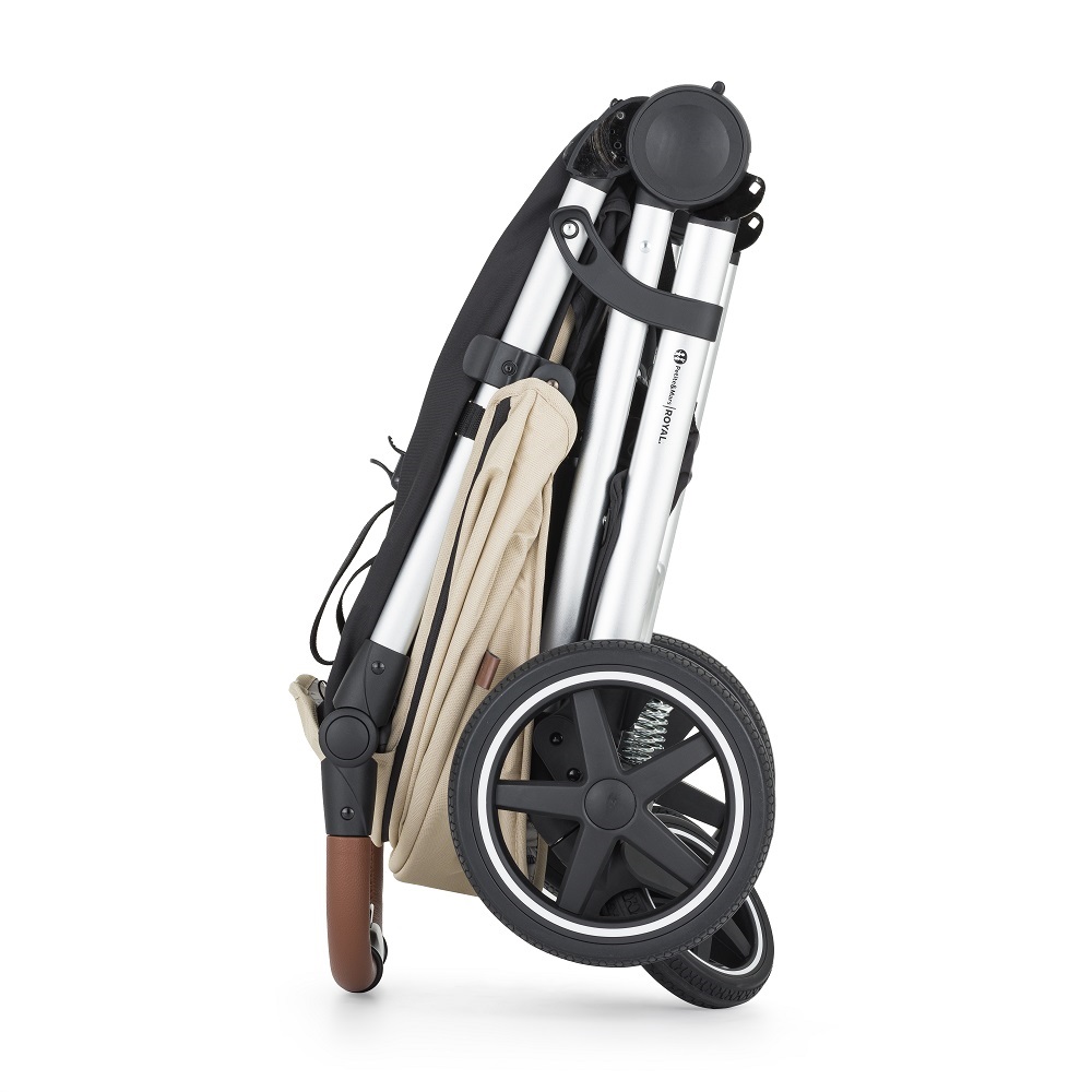 PETITE&MARS Kočárek sportovní Royal3 Silver Sahara Beige