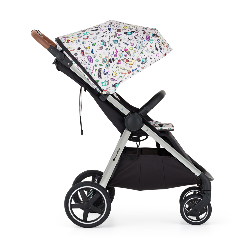 PETITE&MARS Kočárek sportovní Royal3 Silver Limited100 Tattoo