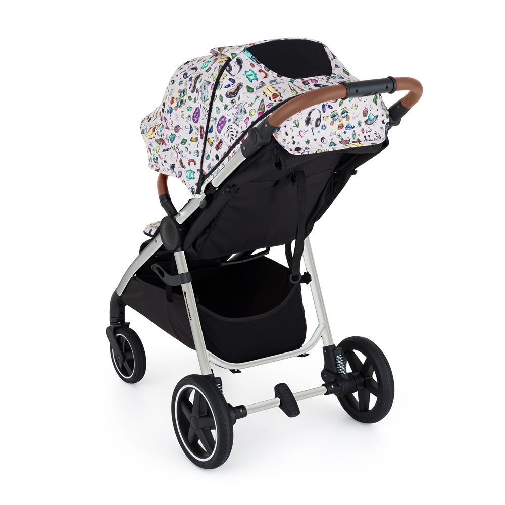 PETITE&MARS Kočárek sportovní Royal3 Silver Limited100 Tattoo