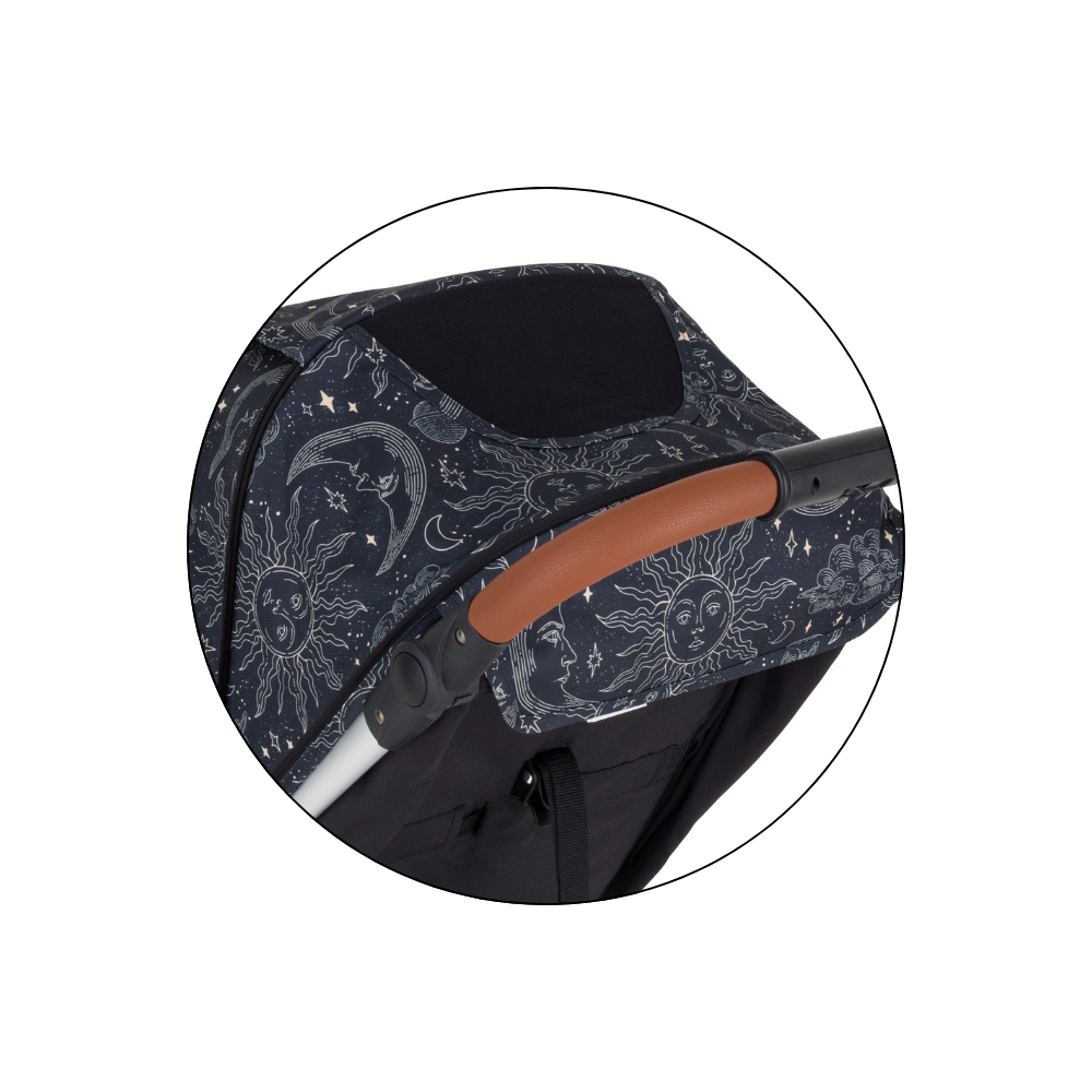 PETITE&MARS Kočík športový Royal3 Black Limited100 Cosmic Night