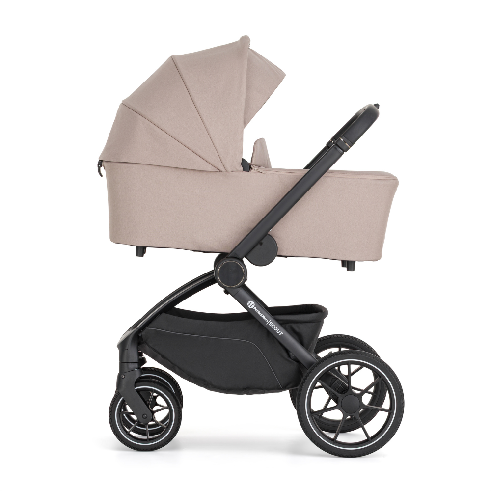 PETITE&MARS Kočík kombinovaný SCOUT 3v1 Cappuccino Cream s Core Pro i-Size