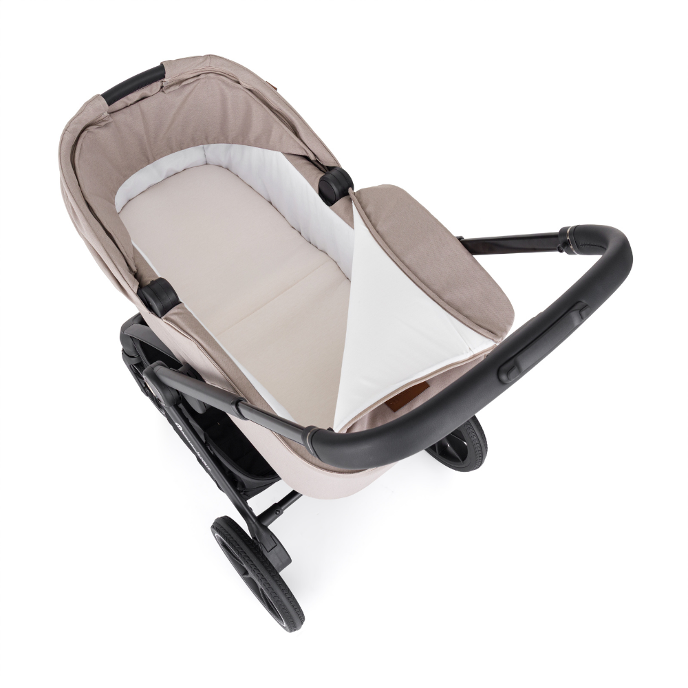 PETITE&MARS Kočík kombinovaný SCOUT 3v1 Cappuccino Cream s Core Pro i-Size