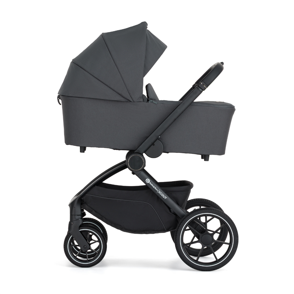 PETITE&MARS Kočík kombinovaný SCOUT 3v1 Anthracite Moon s Core Pro i-Size