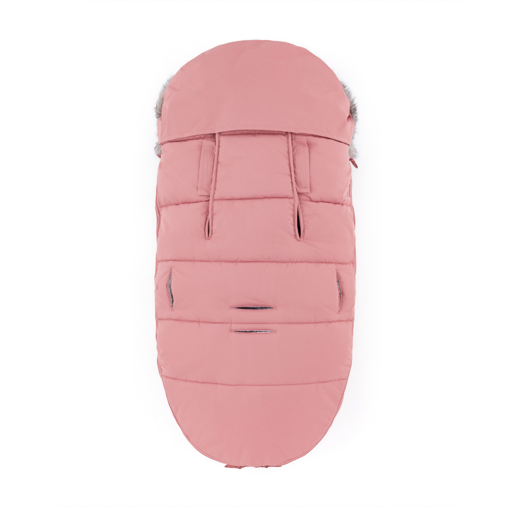 PETITE&MARS Set zimný fusak Comfy 4v1 + rukavice na kočík Fjora Old Rose