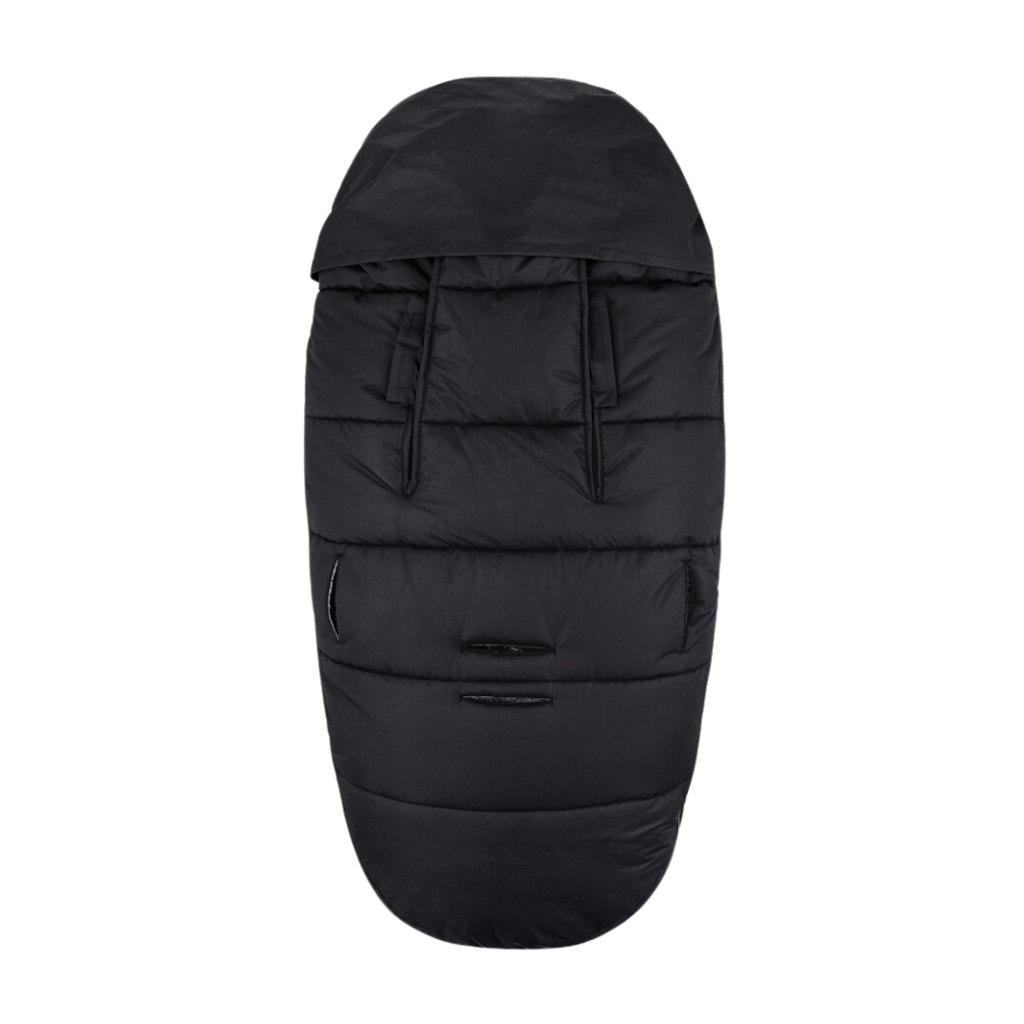 PETITE&MARS Set zimný fusak Comfy 4v1 + rukavice na kočík Fjora Forever Black