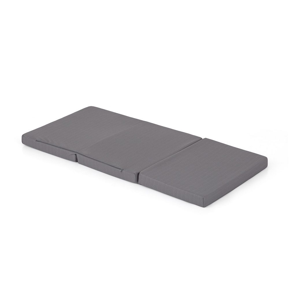 PETITE&MARS Postieľka cestovná Koot Lite s matracom Foldie, Dark Grey
