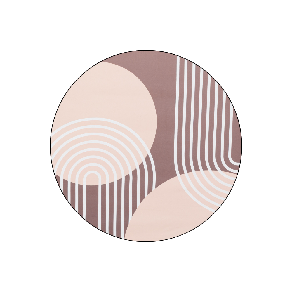PETITE&MARS Postieľka cestovná Nyja s matracom Foldie, Elegant Dreamlines Mocha