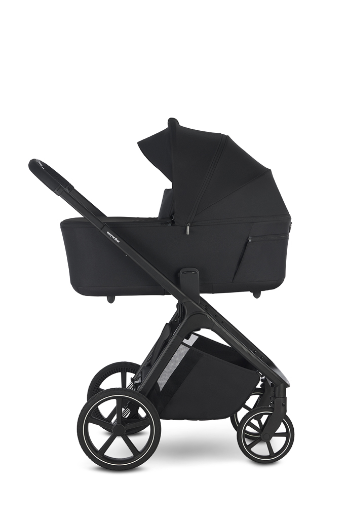 EASYWALKER Set kočík 4v1 Zoey Go Pure Black + CBX Aton B2 i-Size + CYBEX Base One