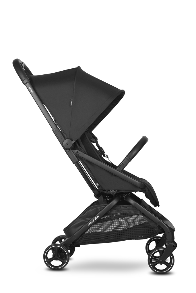 EASYWALKER SET Kočík kombinovaný 4v1 Rockey S Pure Black + CYBEX Aton B2 i-Size + základňa
