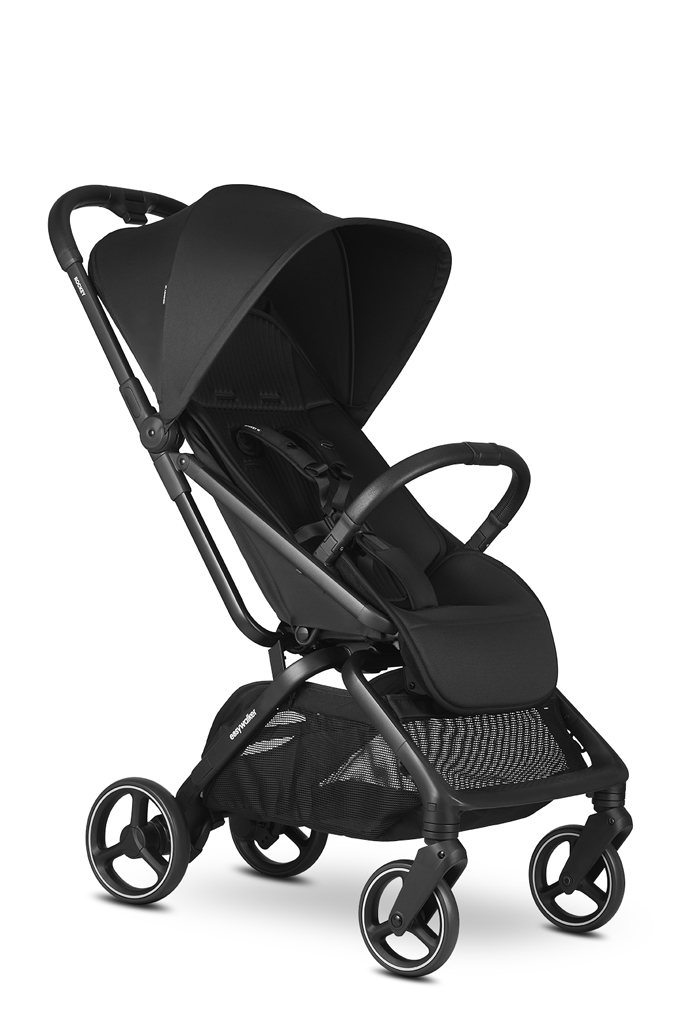 EASYWALKER SET Kočík kombinovaný 4v1 Rockey M Pure Black + CYBEX Aton B2 i-Size + základňa