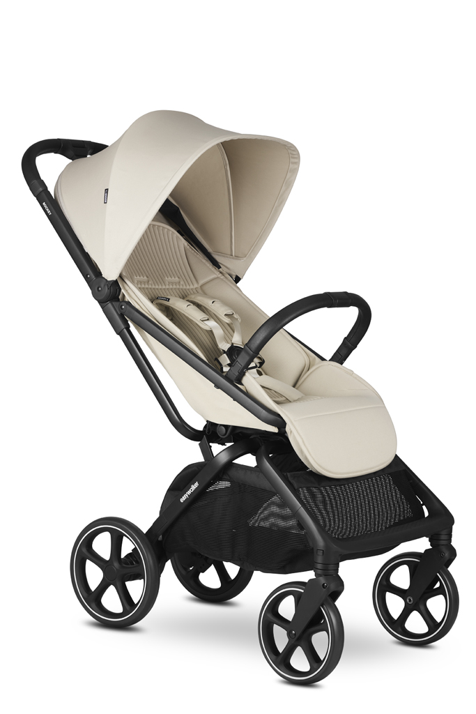 EASYWALKER SET Kočík kombinovaný 4v1 Rockey L Bright Taupe + CYBEX Aton B2 i-Size + základňa