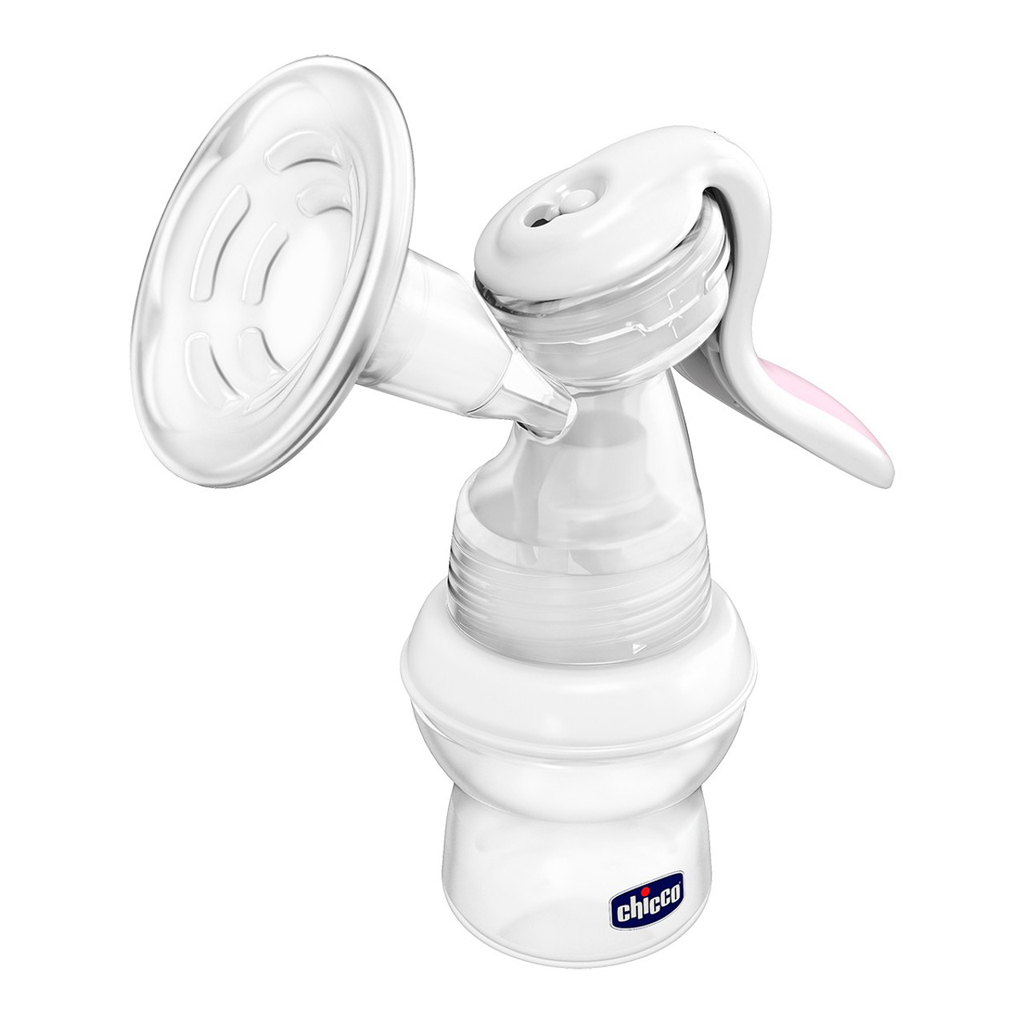 CHICCO Odsávačka materského mlieka manuálna Natural Feeling + CHICCO Vložky do podprsenky 30ks