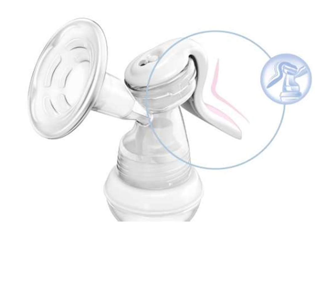 CHICCO Odsávačka materského mlieka manuálna Natural Feeling + CHICCO Vložky do podprsenky 30ks