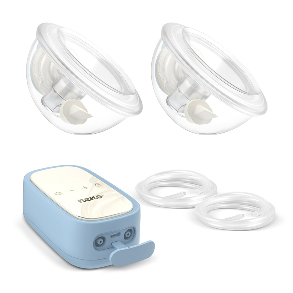 NENO Odsávačka materského mlieka duo elektrická handsfree Velo + CHICCO Vložky do podprsenky 30ks