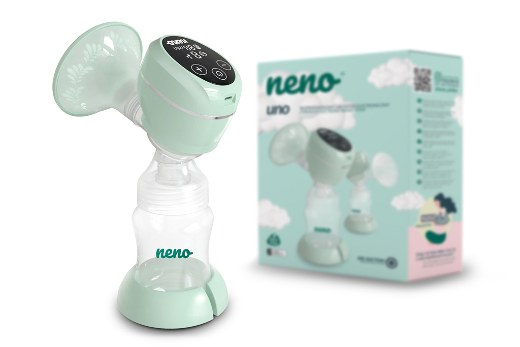 NENO Odsávačka materského mlieka elektrická dvojfázová Uno + CHICCO Vložky do podprsenky 30ks