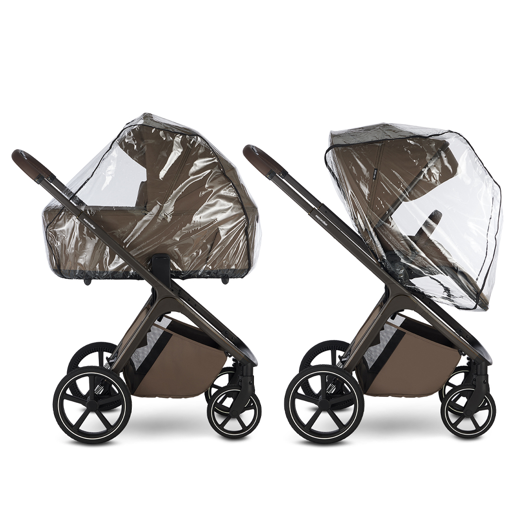EASYWALKER Set kočík 2v1 Zoey Go Mineral Green XXL Limited s príslušenstvom
