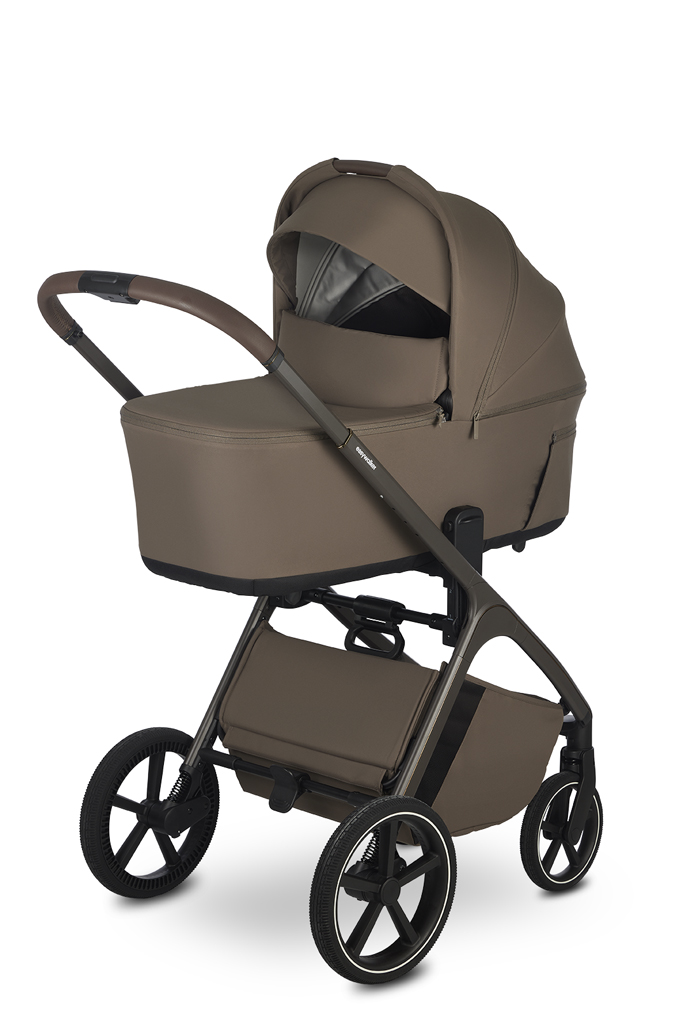 EASYWALKER Set kočík 4v1 Zoey Go Chestnut Brown XL + CBX Aton B2 i-Size + CYBEX Base One