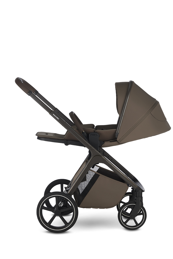 EASYWALKER Set kočík 4v1 Zoey Go Chestnut Brown XL + CBX Aton B2 i-Size + CYBEX Base One