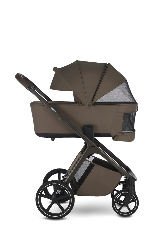 EASYWALKER Set kočík 4v1 Zoey Go Chestnut Brown XL + CBX Aton B2 i-Size + CYBEX Base One