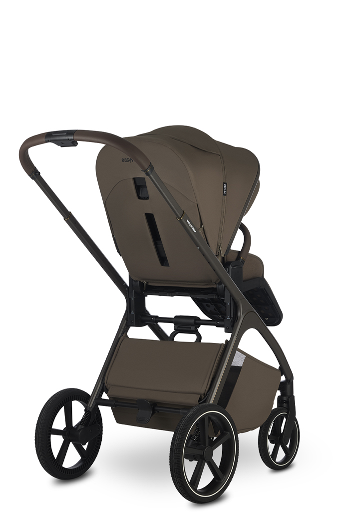 EASYWALKER Set kočík 4v1 Zoey Go Chestnut Brown XL + CBX Aton B2 i-Size + CYBEX Base One