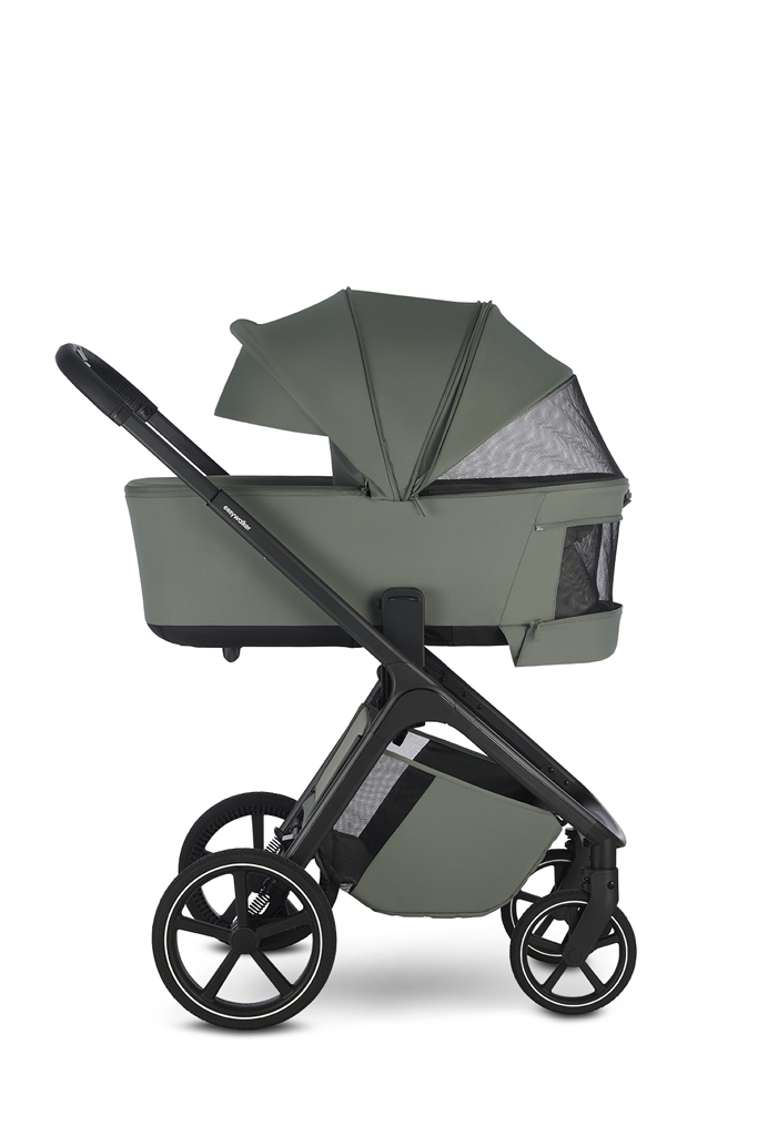 EASYWALKER Set kočík 4v1 Zoey Go Mineral Green XL + CBX Aton B2 i-Size + CYBEX Base One