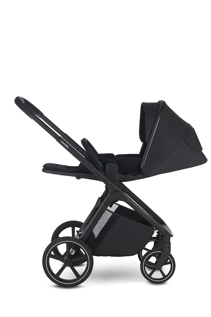 EASYWALKER Set kočík 4v1 Zoey Go Pure Black XL + CBX Aton B2 i-Size + CYBEX Base One