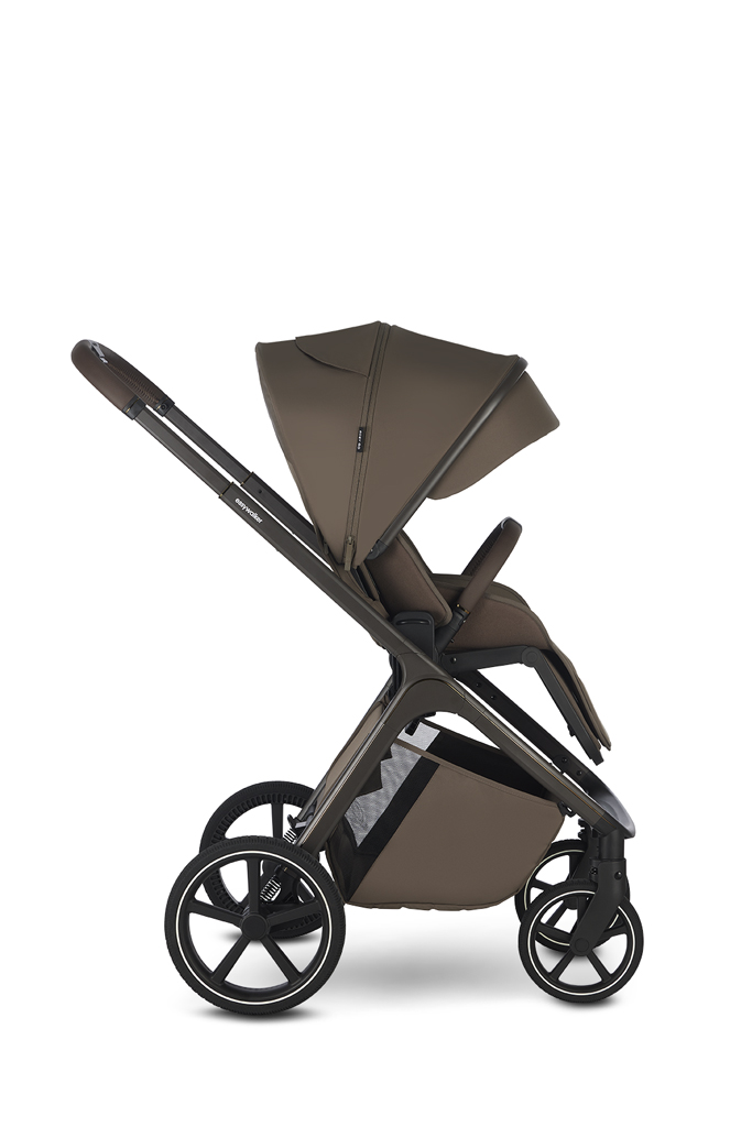 EASYWALKER Set kočík 4v1 Zoey Go Chestnut Brown XXL Limited + CBX Aton B2 i-Size + Cybex Base One