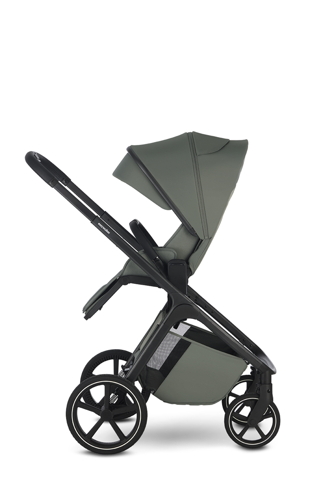 EASYWALKER Set kočík 4v1 Zoey Go Mineral Green XXL Limited + CBX Aton B2 i-Size + Cybex Base One