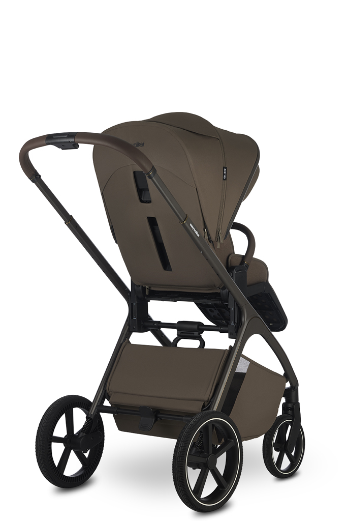 EASYWALKER Set kočík 4v1 Zoey Go Pure Black XXL Limited + CBX Aton B2 i-Size + Cybex Base One