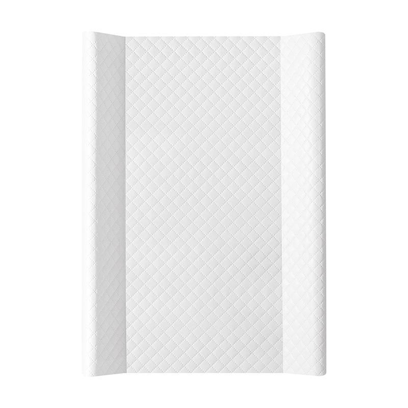 CEBA Prebaľovacia podložka mäkká 70 x 50 cm Caro – biela