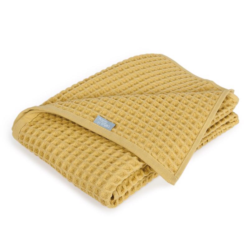 CEBA Deka detská Waffle Line 90 x 90 Cream Gold Ceba,  V000530