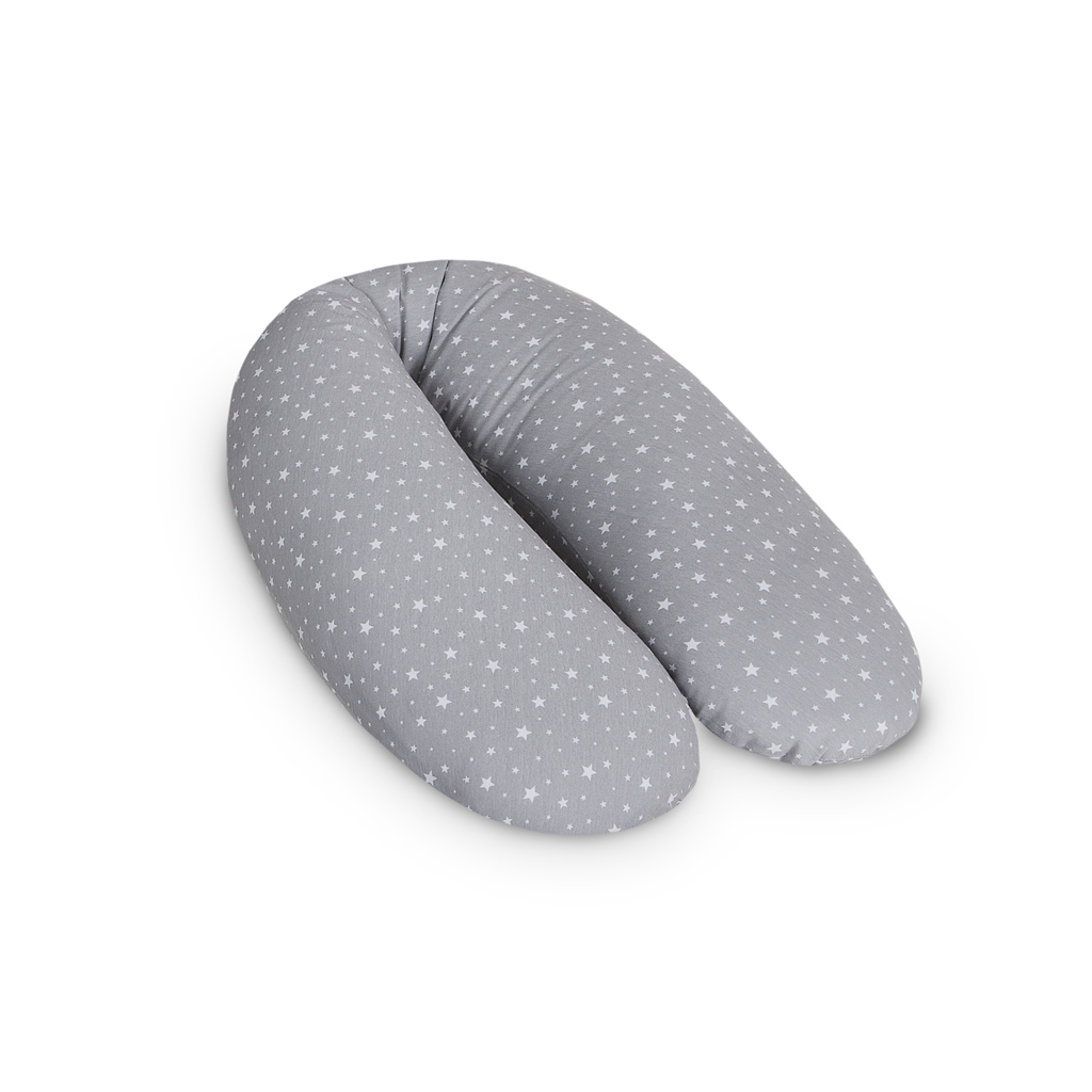 CEBA Polštář kojicí Cebuška Multi Žerzej Grey Stars 190 cm