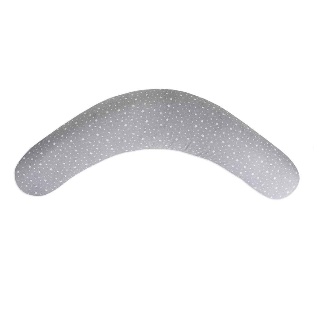 CEBA Polštář kojicí Cebuška Multi Žerzej Grey Stars 190 cm