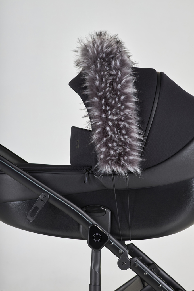 ANEX Kožušina Hood black