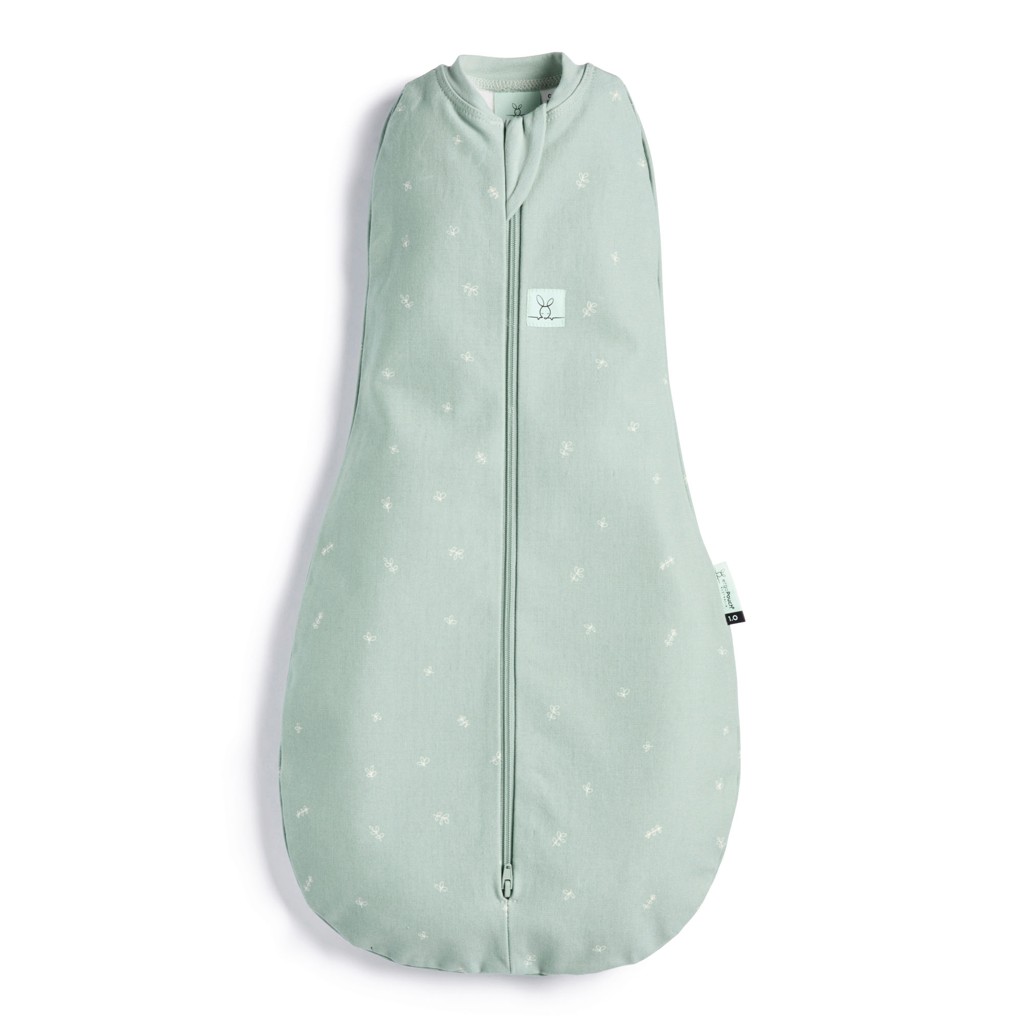 ERGOPOUCH Zavinovačka a pytel na spaní 2v1 Cocoon Sage 0-3 m, 3-6 kg, 0,2 tog
