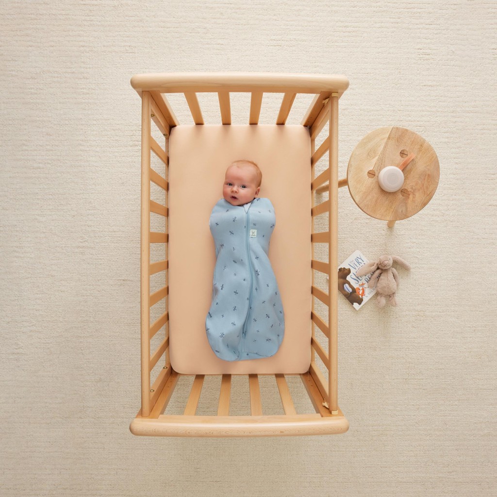 ERGOPOUCH Zavinovačka a pytel na spaní 2v1 Cocoon Dragonflies 6-12 m, 8-10 kg, 0,2 tog